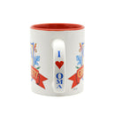 "Oma is the Greatest" / Color Ceramic Coffee Mug - ScandinavianGiftOutlet