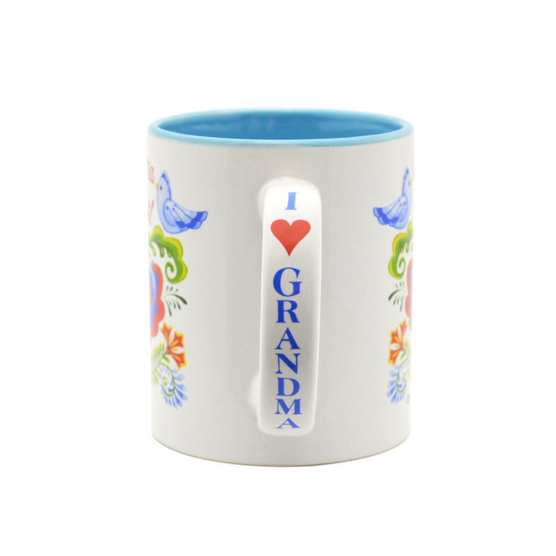 "Grandma is the Greatest" / Bird Design Coffee Mug - ScandinavianGiftOutlet
