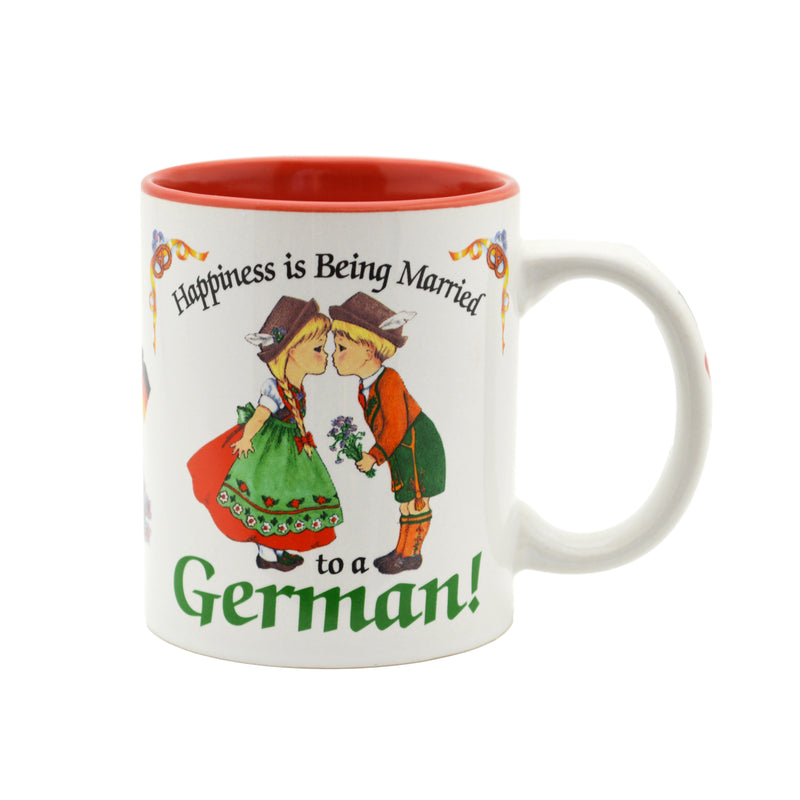 "Happiness is Being Married To A German" Coffee Mug - ScandinavianGiftOutlet
