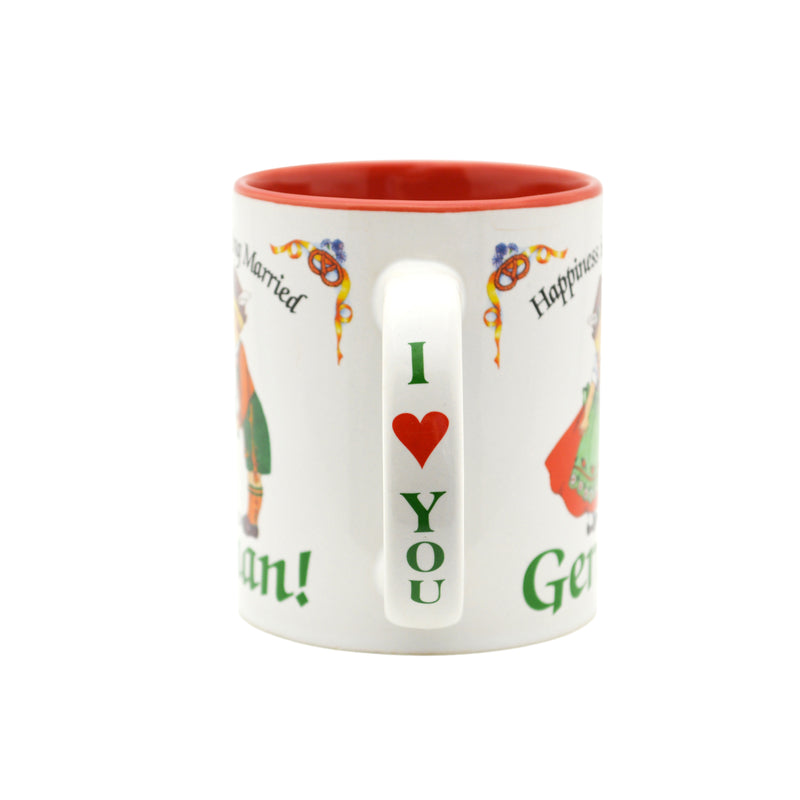 "Happiness is Being Married To A German" Coffee Mug - ScandinavianGiftOutlet