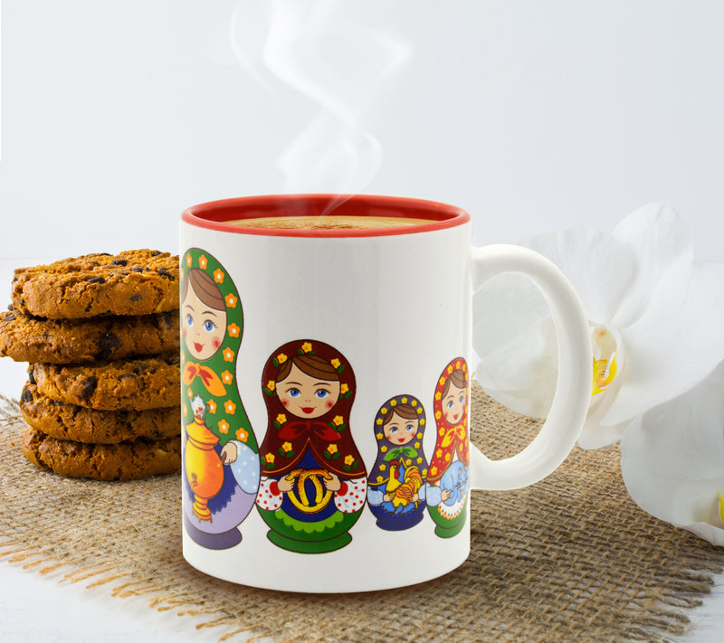 Russian Nesting Dolls Coffee Mug
