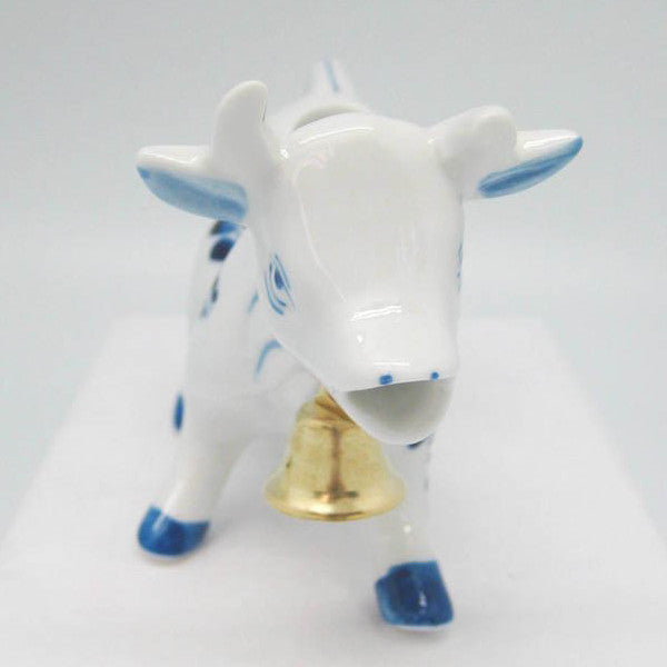 Cow Creamer Blue and White Ceramic - ScandinavianGiftOutlet
