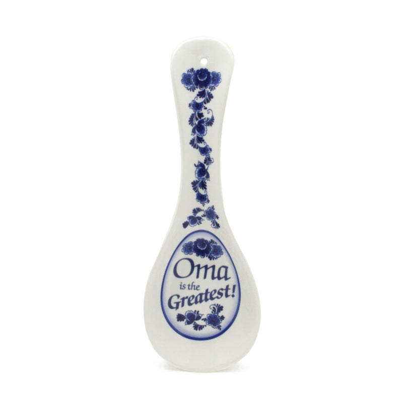 German Oma Gift Idea Ceramic Spoon Rest 