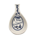 German Oma Gift Idea Ceramic Spoon Rest