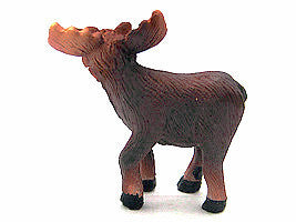 Animal Miniatures Moose Poly Resin - ScandinavianGiftOutlet