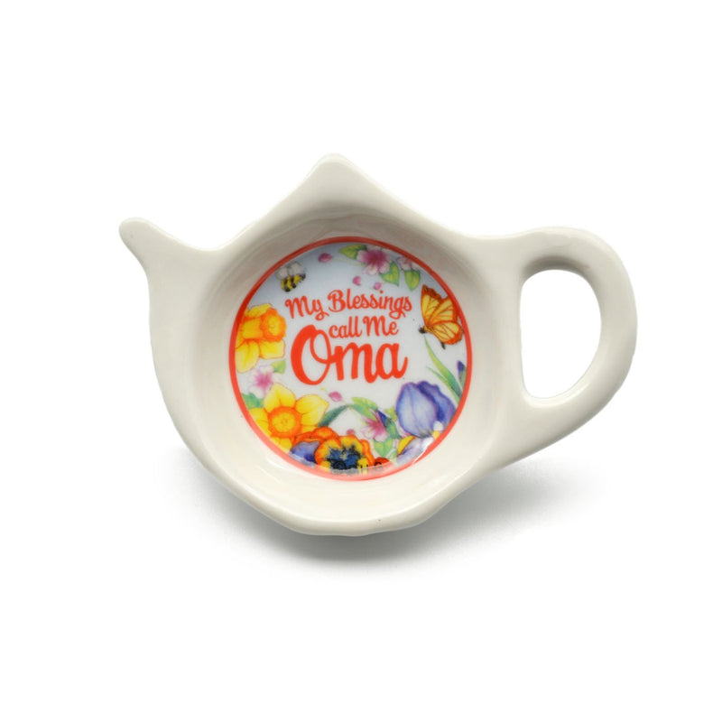 My Blessings Call Me Oma Teapot Magnet