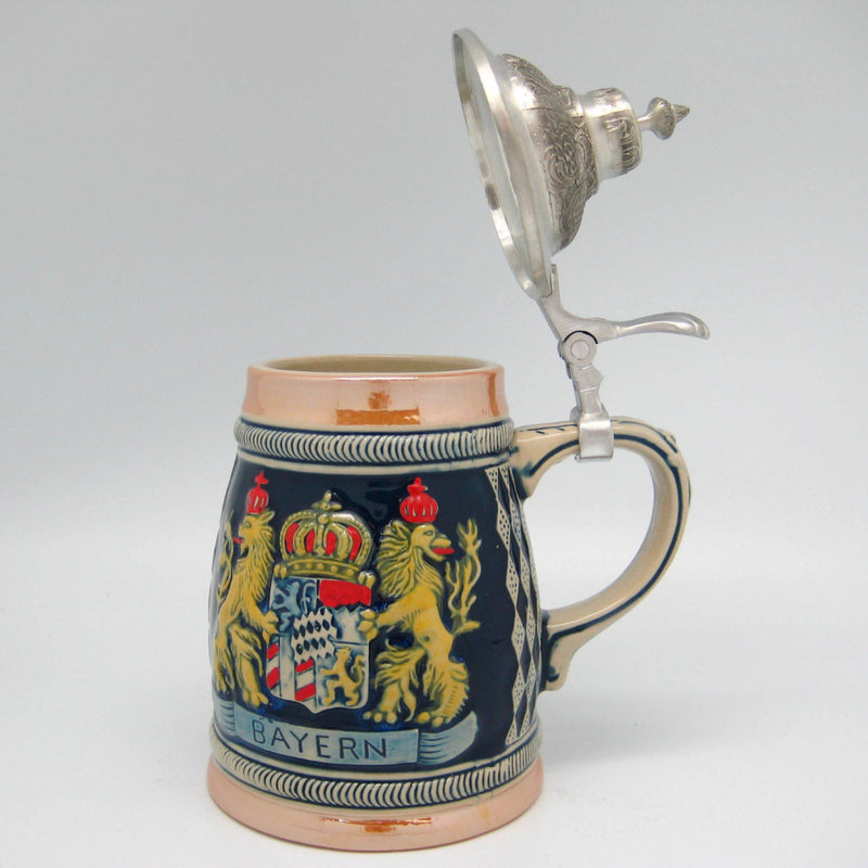 Engraved Beer Stein: Bayern Crown - ScandinavianGiftOutlet