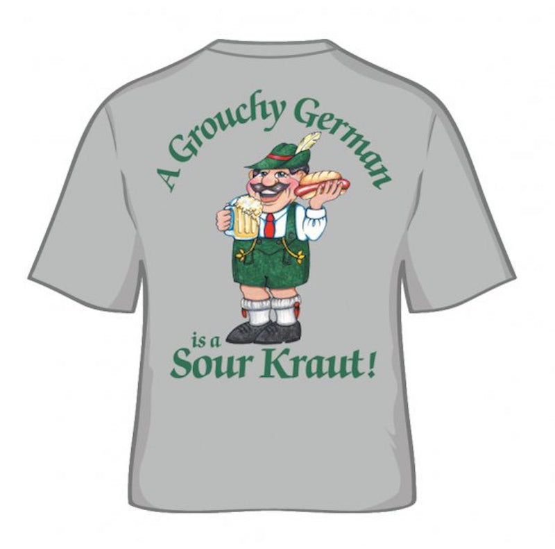 German Tee Shirts "Grouchy German" - ScandinavianGiftOutlet