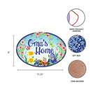 Ceramic German Gift Idea Welcome Sign  "Oma's Home"