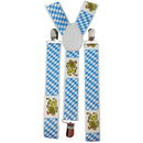 Oktoberfest Costume Suspenders: Bayern