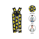 Oktoberfest Costume Suspenders: Mugs