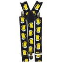 Oktoberfest Costume Suspenders: Mugs