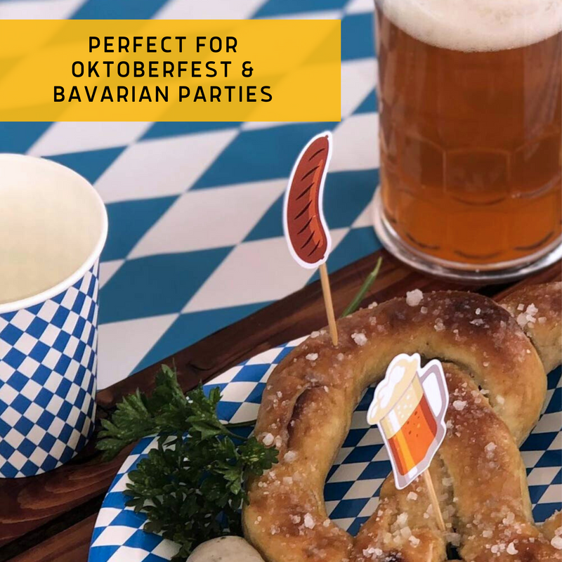 Oktoberfest Party Supply Polyester Tablecloth