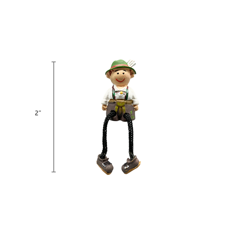 Oktoberfest Party Idea Boy/Lederhosen Magnet