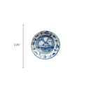 Miniature Windmill Plate Magnet Delft Blue