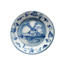 Miniature Windmill Plate Magnet Delft Blue