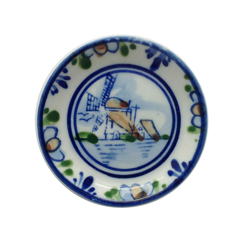 Miniature Windmill Plate Magnet