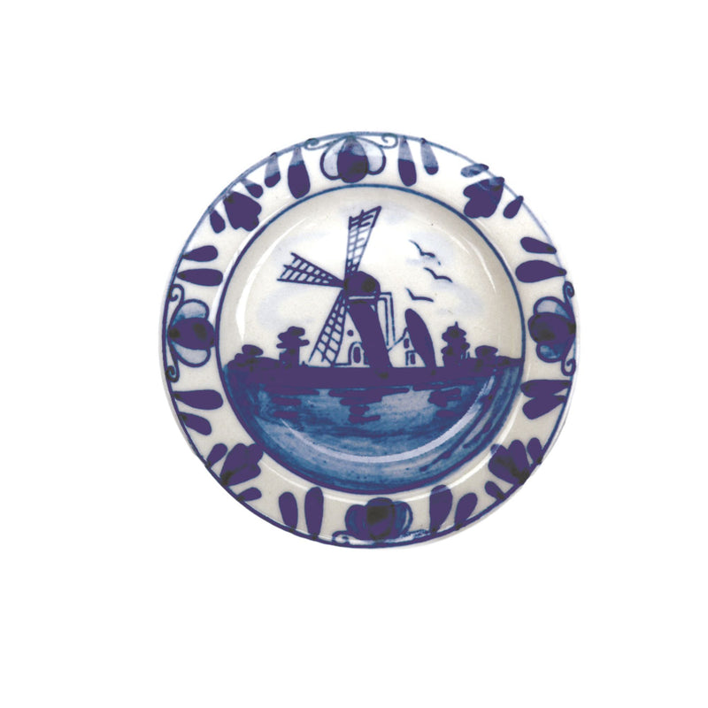 Windmill Design Plate Magnet