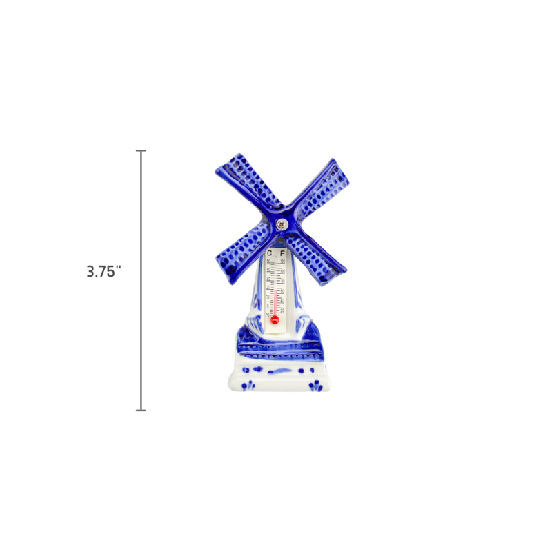 Ceramic Magnetic Windmill Thermometer