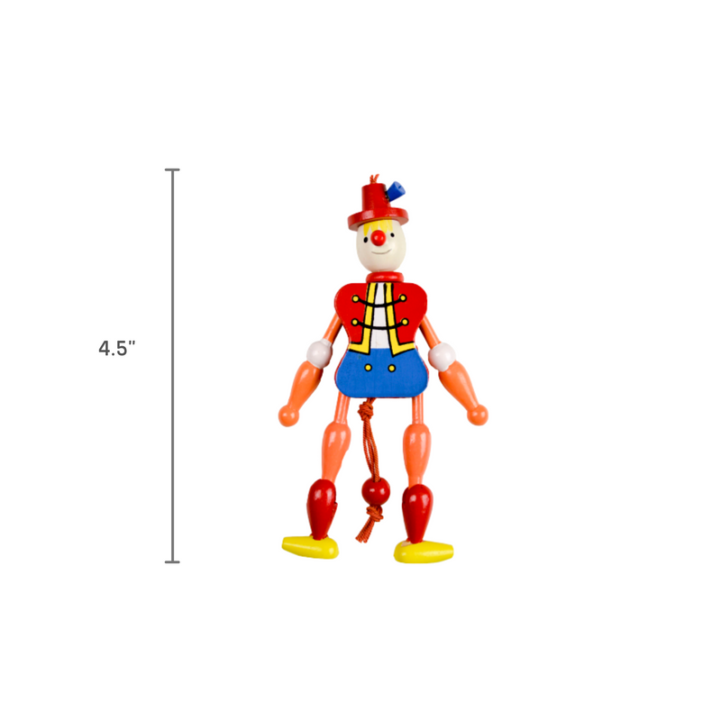 Finnish Ornaments Jumping Jack Toy Magnet Boy