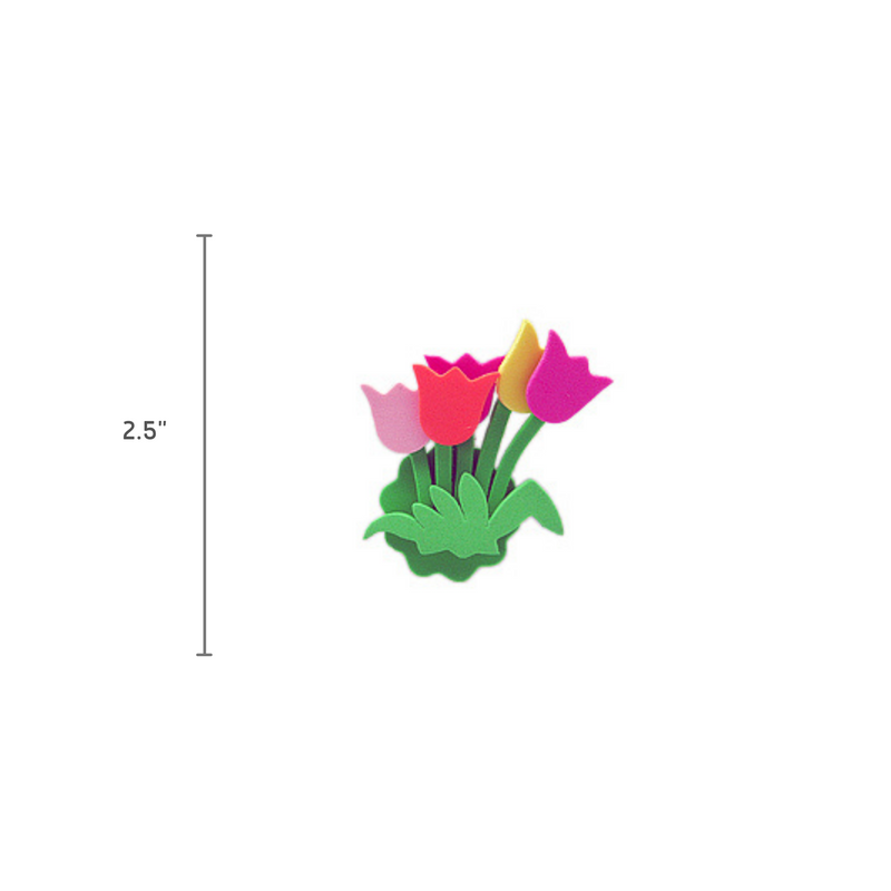 Dutch Tulip Fridge Magnet Tulip Bouquet