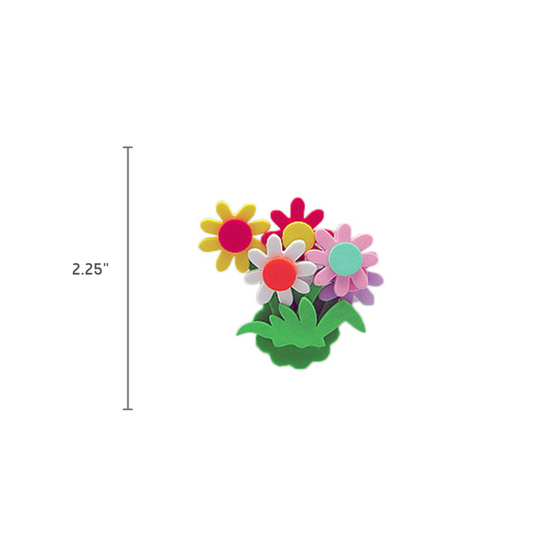 German Gift Fridge Magnet Daisy Flower Bouquet