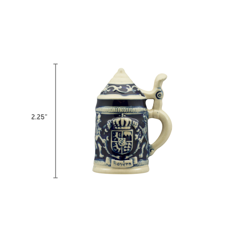 German Party Favor Stein Magnet Bayern Lions