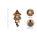 German Kitchen Cow & Dog Cuckoo Clock Refrigerator Magnet