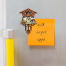 German Kitchen Bier Garten Functioning Clock Refrigerator Magnet