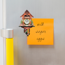 German Kitchen Cow & Dog Functioning Clock Refrigerator Magnet