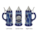 .75L Ceramic Stein Viking Medallion Deluxe Relief