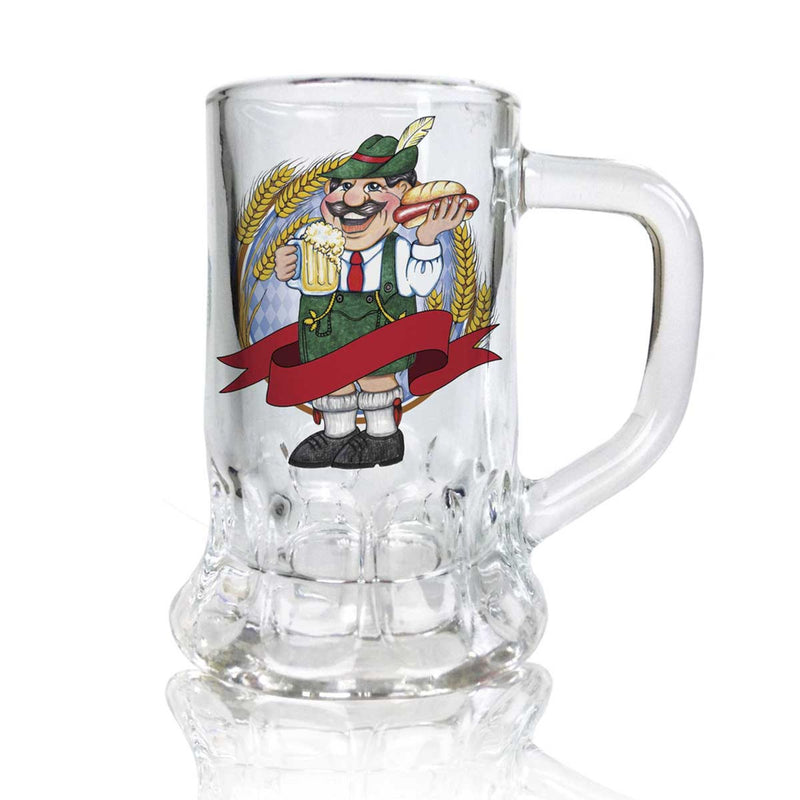 Oktoberfest Mug Shot Glass: German Man