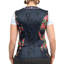 Realistic Costume Dirndl Faux Edelweiss Shirt