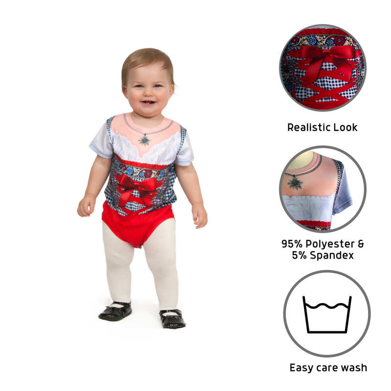 Realistic Costume Dirndl Snap Suit
