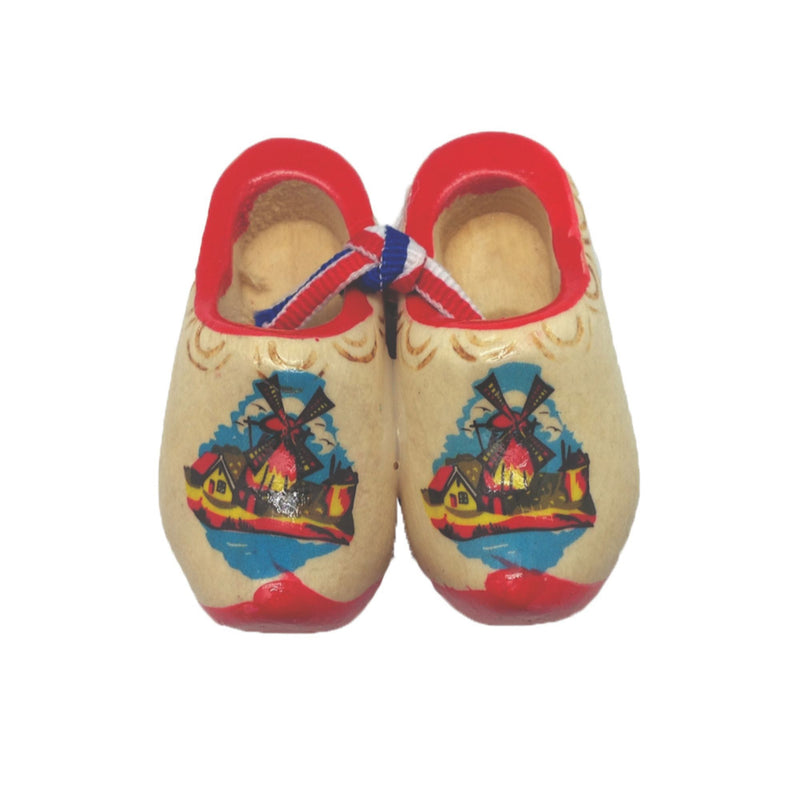 Dutch Shoes Decorated Wooden Clogs
