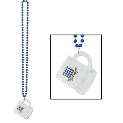 2 Oz Oktoberfest Mug With 33" Bead Lanyard - ScandinavianGiftOutlet