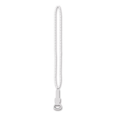White Oktoberfest Themed Party Beads With Bottle Opener - ScandinavianGiftOutlet