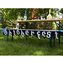 7.5 Foot Oktoberfest Fringed Metallic Banner Party Decorations - ScandinavianGiftOutlet