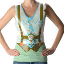Plastic Oktoberfest Lederhosen Costume Vests Pack of 48 - ScandinavianGiftOutlet