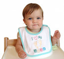 Unique Baby Gift Bib: Love My Papa - ScandinavianGiftOutlet