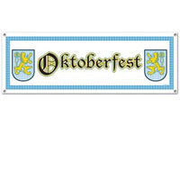 Oktoberfest Sign Banner Party Accessory - ScandinavianGiftOutlet