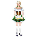 Oktoberfest Sign Jointed Fraulein Party Decoration - ScandinavianGiftOutlet