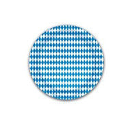 Bavarian Pattern Oktoberfest Idea Plates - ScandinavianGiftOutlet