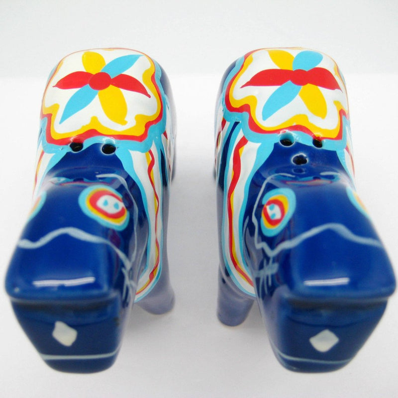 Blue Dala Horse Salt and Pepper Shakers