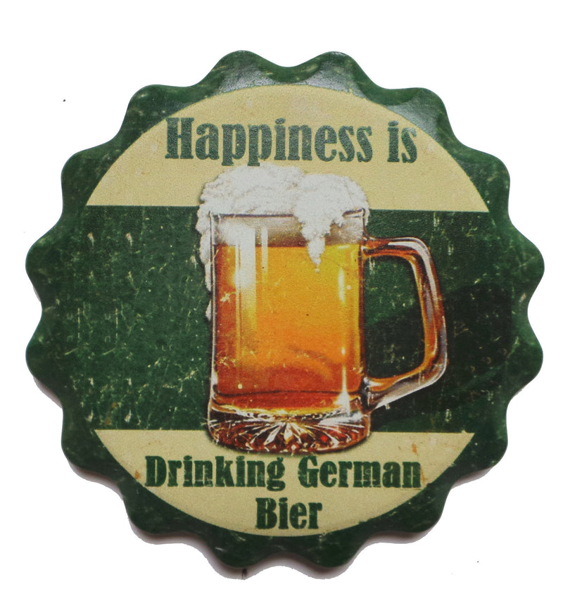 Ceramic Coaster Gift Sets- Drinking German Beer - ScandinavianGiftOutlet