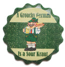 Ceramic Coaster Gift Sets- Grouchy German - ScandinavianGiftOutlet