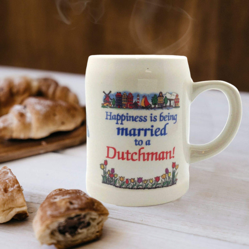 Ceramic Coffee Mug: Married to a Dutchman