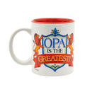"Opa is the Greatest Gifts" / Color Ceramic Coffee Mug