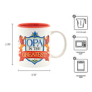 "Opa is the Greatest Gifts" / Color Ceramic Coffee Mug