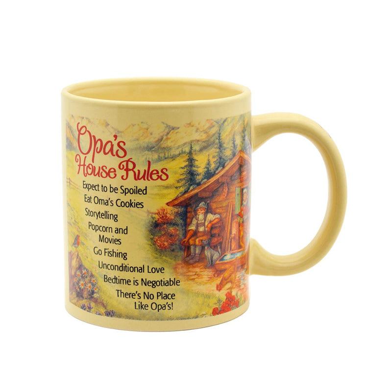 "Opa's House Rules" Coffee Mug